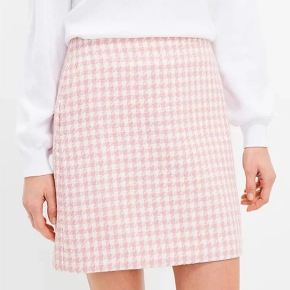 LOFT Dresses & Skirts - Loft Houndstooth Skirt